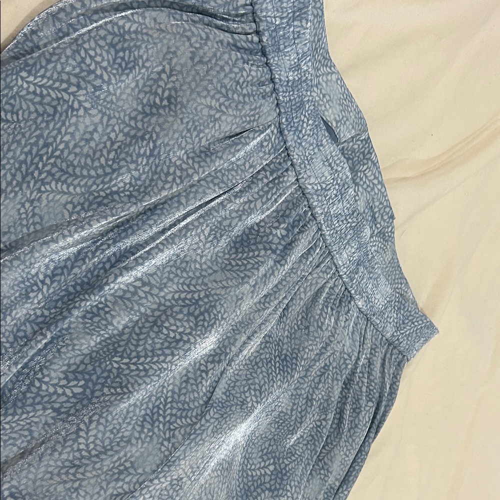 Michael Kors Collection Blue Patterned Pants - image 3